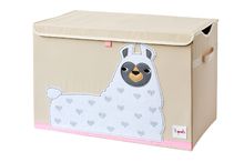 Coffre à jouets Lama EFK-107-001-018 3 Sprouts 1