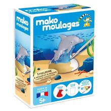 Coffret moulage Dauphin et son bébé MM39116 Mako Créations 1