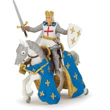 Figurine Saint Louis et son cheval PA39841-4013 Papo 1