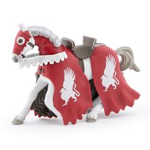 Figurine Cheval du chevalier griffon rouge PA-39955 Papo 1