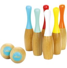 Jeu de quilles bowling bicolores V4033G Vilac 1