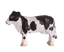 Figurine Vache noire et blanche WU-40600 Wudimals 1