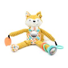 Peluche d'activités nomade Cyranos le renard DE42136 Les Déglingos 1