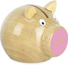 Tirelire Cochon Message 11cm-Coti Jouets, spécialiste en jouets