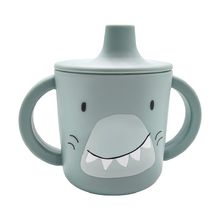 Tasse d'apprentissage en silicone Mr Shark TX-96-460 Trixie 1