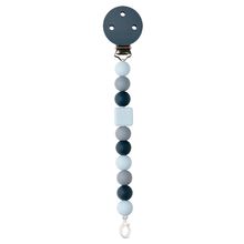 Attache tétine silicone bleu marine NA877336 Nattou 1