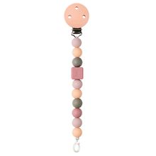Attache tétine silicone pêche NA877350 Nattou 1