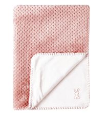 Couverture bébé Lapidou rose et blanc NA-877718 Nattou 1