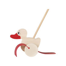 Canard à pousser en bois GK54939 Goki 1