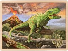 Puzzle Enfant - Puzzles 3x49 p - T-rex et autres dinosaures / Jurassic  World 3 - Ravensburger - Dès 5 ans