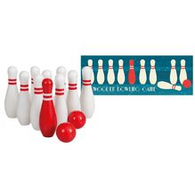 Jeu de bowling en bois EG600010 Egmont Toys 1