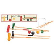 Jeu de Croquet en bois EG600012 Egmont Toys 1