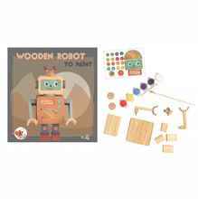 Robot en bois à peindre EG630549 Egmont Toys 1