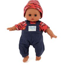 Poupée Petit Câlin métisse 28 cm César PE662839 Petitcollin 1