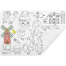 Set de table à colorier - Ferme UL7118 Ulysse 1