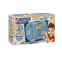 Janod - Puzzle Enfant Géant Monde 300 Pièces - Carton Certifié FSC