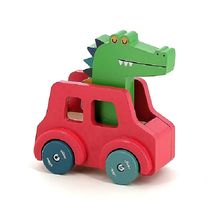 Voiture pouet pouet Crocodile V7426G Vilac 1