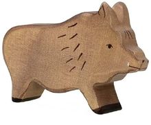 Pack figurines d'animaux en bois de Pompon, VILAC 9103