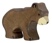 Figurine Petit ours brun HZ-80185 Holztiger 1
