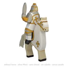 Figurine Chevalier blanc avec épée HZ-80256 Holztiger 1