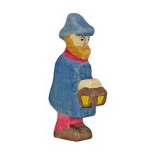 Figurine Crèche de Noël - Berger avec lampe HZ80292 Holztiger 1