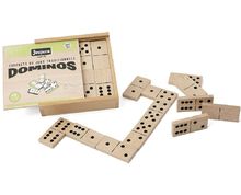 Jeujura - 8128- Coffret de Jeux de Societe Traditionnels en Bois, de 2 à 6  joueurs, pour 3 ans a 99 ans