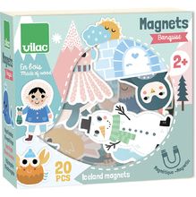 Puzzles Terre Mer Ciel - Vilac 8536 - Puzzle pour enfant dès 4 ans