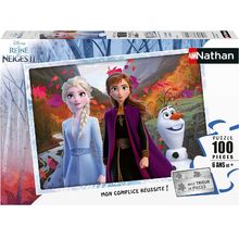 Puzzle La Reine des Neiges 2 100 pcs N86768 Nathan 1