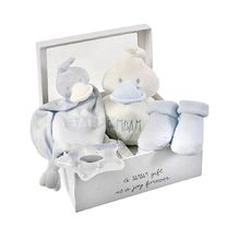 Boîte cadeau de naissance, bleue BB50094-4791 Bambam 1