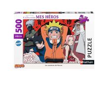 Nathan - Puzzle 250 pièces - Naruto à l'académie des ninjas jaune