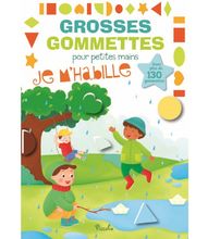 Grosses gommettes Je m'habille PI-6624 Piccolia 1