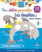 Mon atelier gommettes Les dauphins PI-6750 Piccolia 1