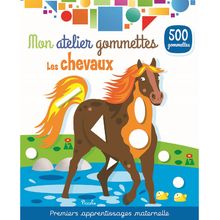 Mon atelier gommettes Les chevaux PI-7634 Piccolia 1