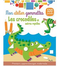 Mon atelier gommettes Les crocodiles PI-7068 Piccolia 1