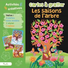 Cartes à gratter Les saisons de l'arbre PI-7085 Piccolia 1