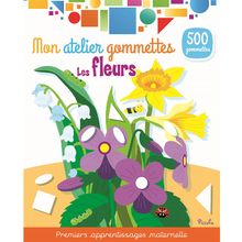 Mon atelier gommettes Les fleurs PI-7246 Piccolia 1