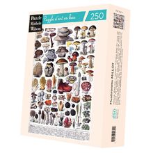 Les champignons de Millot A1092-250 Puzzle Michèle Wilson 1