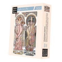 Champagne de Mucha A1110-500 Puzzle Michèle Wilson 1