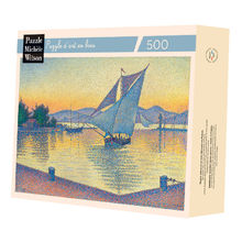 Le port au soleil couchant de Signac A1178-500 Puzzle Michèle Wilson 1