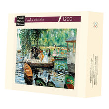 La Grenouillère de Renoir A450-1200 Puzzle Michèle Wilson 1