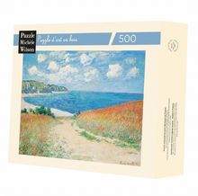 Chemin dans les blés de Monet A490-500 Puzzle Michèle Wilson 1
