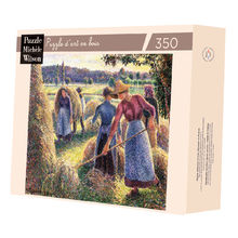 Les faneuses le soir de Pissarro A809-350 Puzzle Michèle Wilson 1
