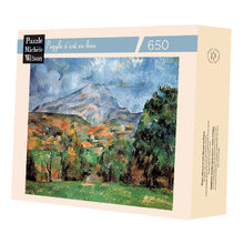 Montagne Sainte Victoire de Cézanne A882-650 Puzzle Michèle Wilson 1