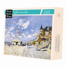 Sur les planches de Trouville Monet A998-250 Puzzle Michèle Wilson 1
