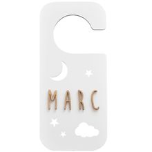 Accroche-porte personnalisable - Nuit blanc VI-PL32 Vintiun 1