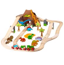 Circuit de train Dinosaure BJT035 Bigjigs Toys 1