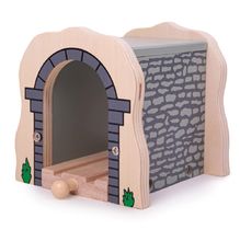 Tunnel de pierres grises en bois BJT120 Bigjigs Toys 1