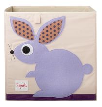 Cube de rangement Lapin EFK107-002-006 3 Sprouts 1