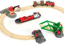 BRIO® WORLD Figurine passage à niveau magnétique pour circuit de train  33750