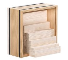 Kapla - Coffret en bois 40 pièces rose - lolifant